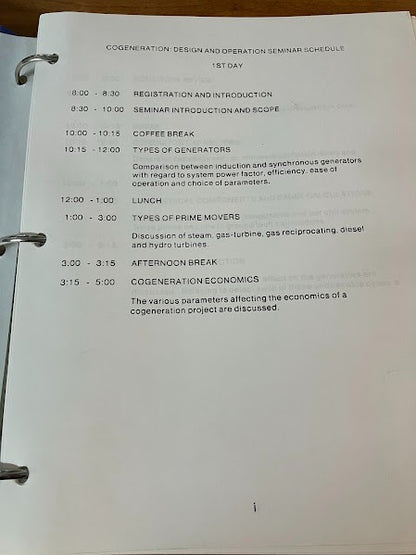 Book - Westinghouse Technical Training Seminar