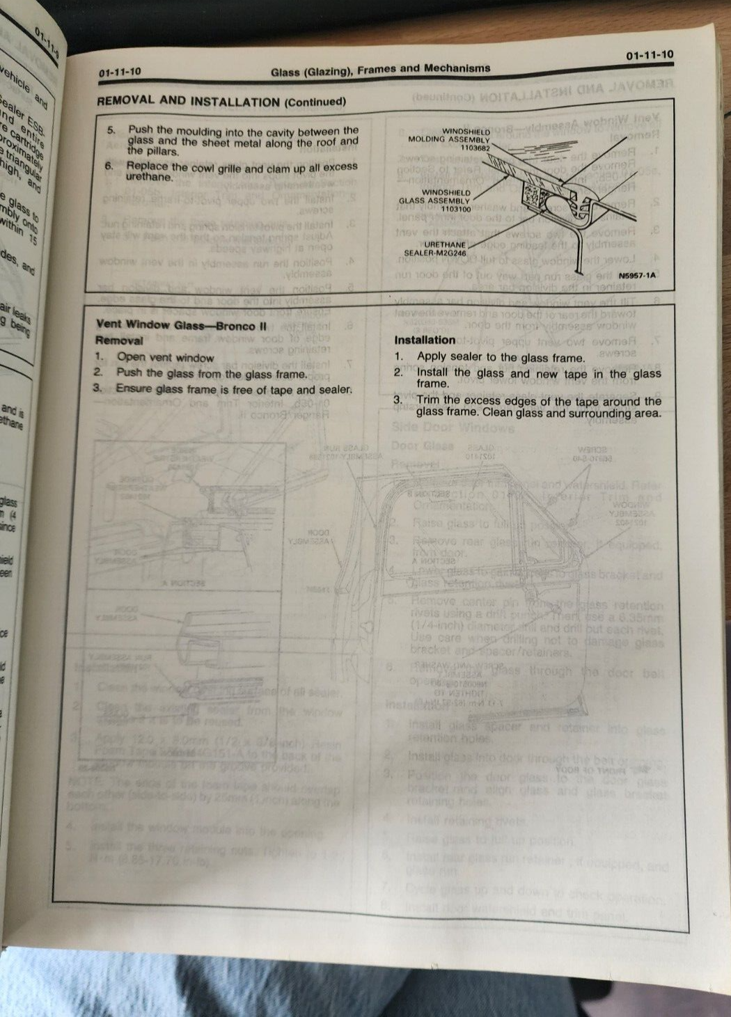 1989 Ford Compact Truck Factory Shop Service Repair Manual Set of 2