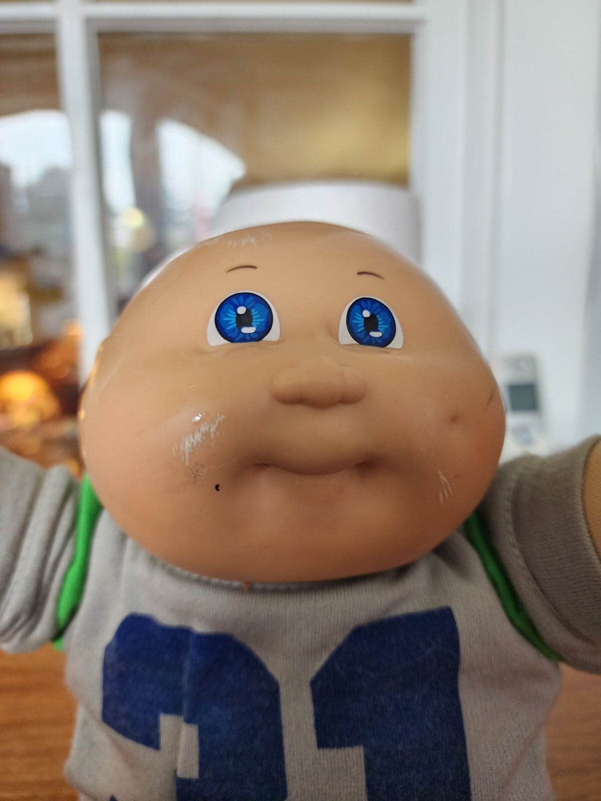 Vtg Cabbage Patch Kids Doll Bald Head Baby Boy 1978 Number 206