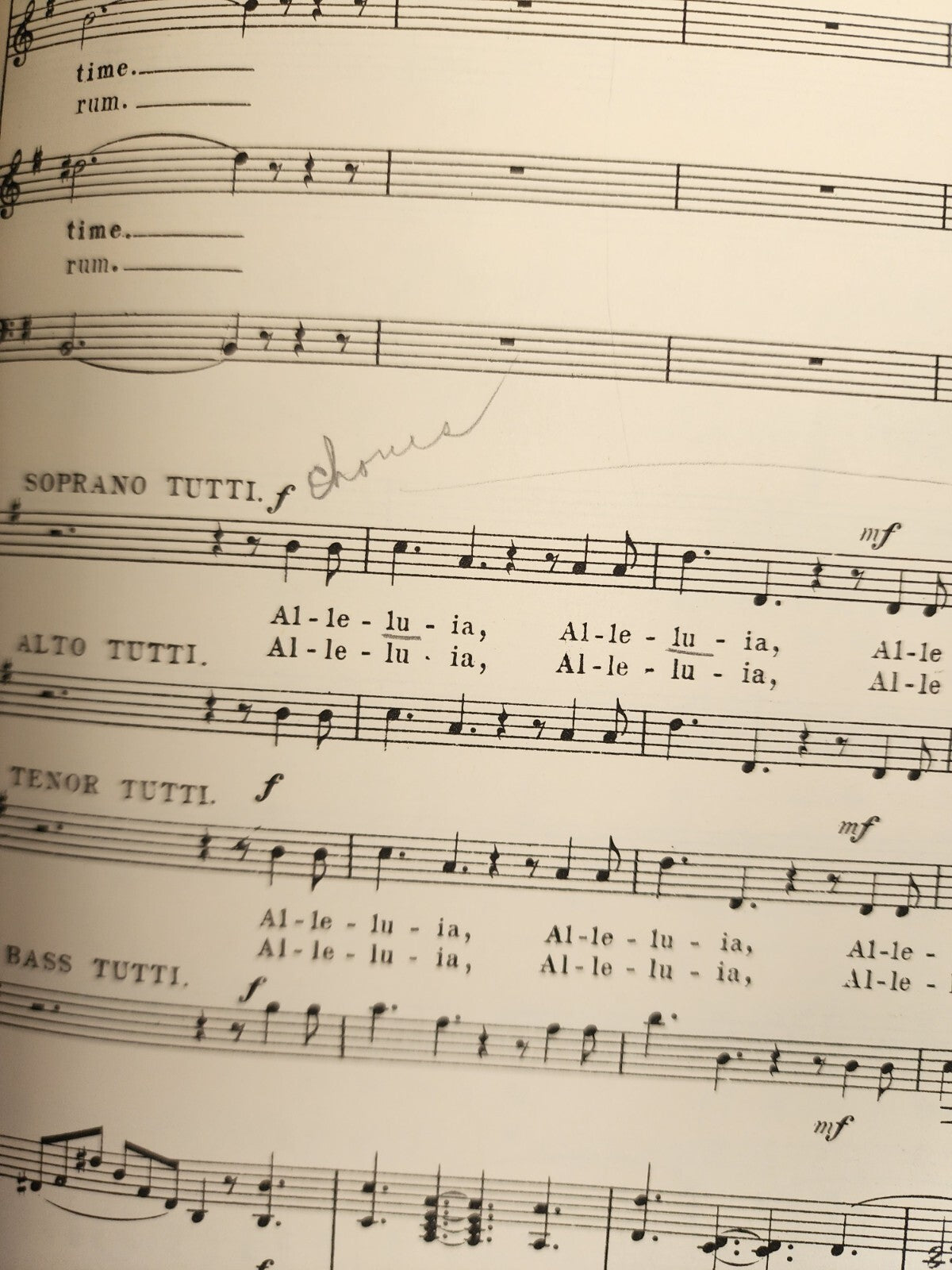 Christmas Oratorio Saint Saens Choral Music Songbook