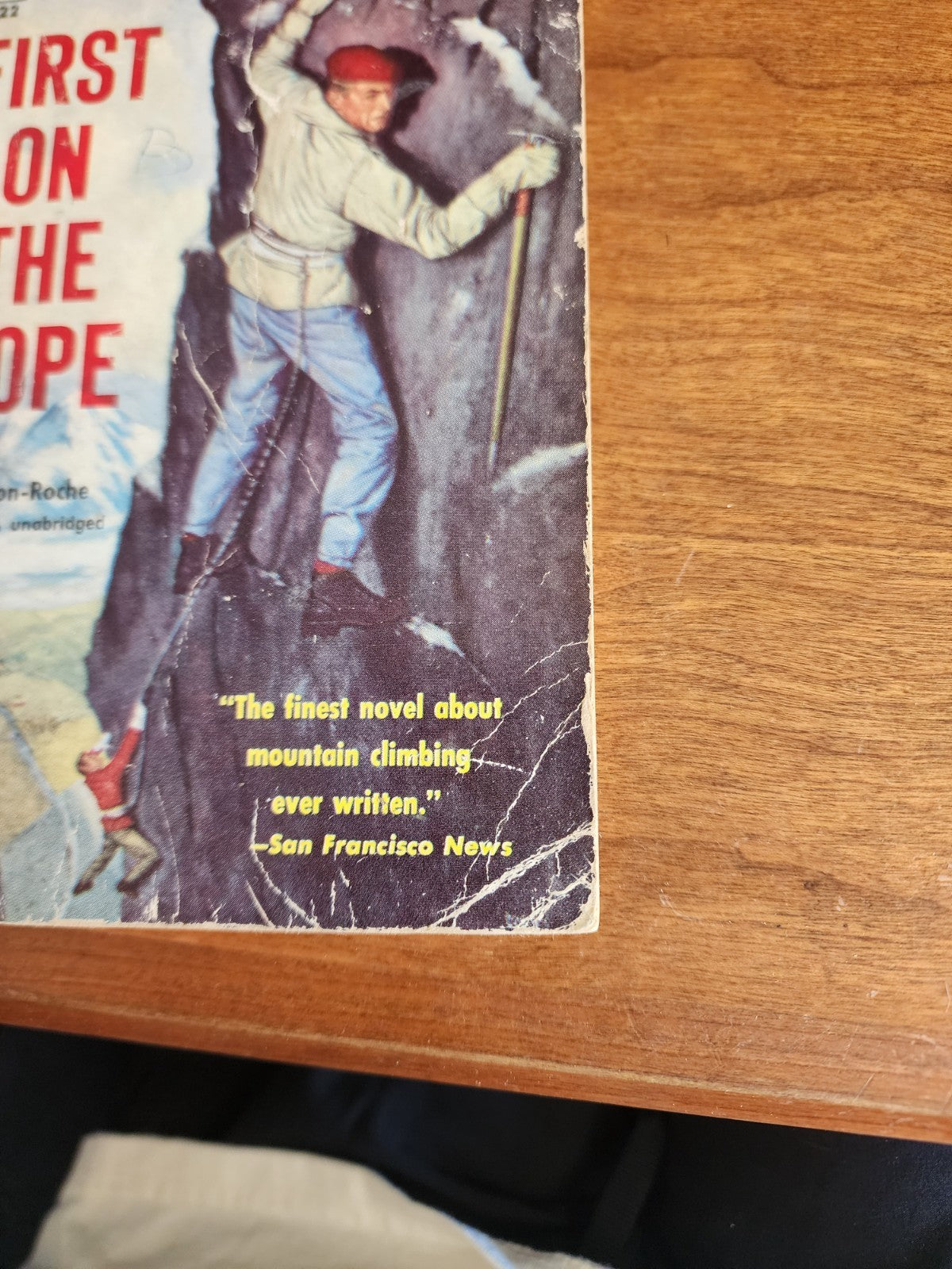 Ace Paperback First On The Rope by R. Frison Roche