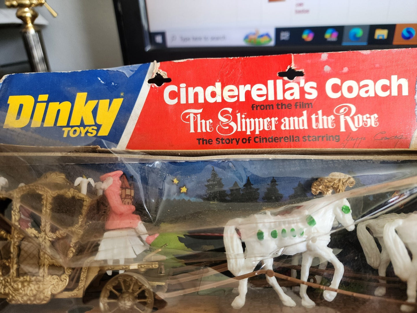 Boxed Dinky Toys Cinderella’s Coach, From - The Slipper And The Rose No. 111
