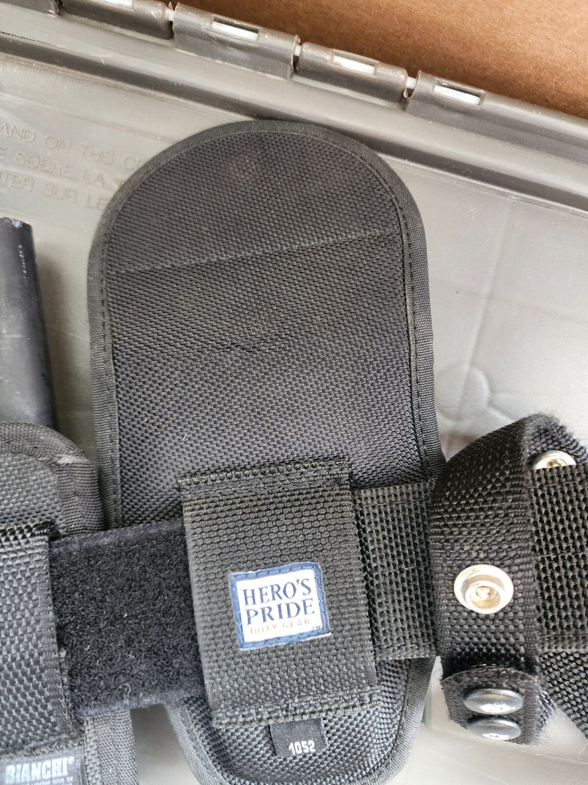 Different Brands of Police Belt and Accesories
