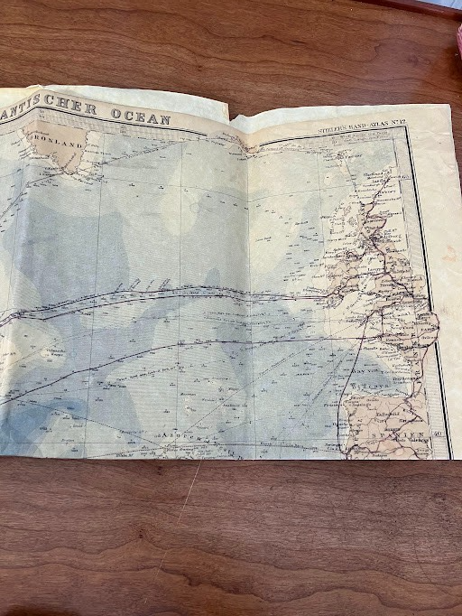 Map of Nord-Atlantis Cher Ocean