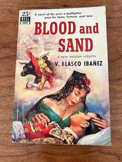 Dell Book - BLOOD AND SAND By V. Blasco Ibanez