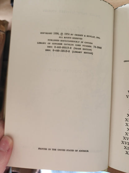 Nancy Drew - Mystery of the Ivory Charm by Carolyn Keene 1974 #13 Hardcover Book