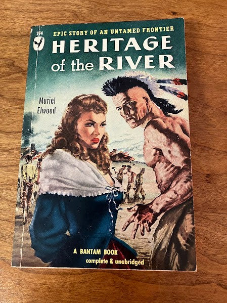 Bantam Book - Heritage Of The River by Muriel Elwood