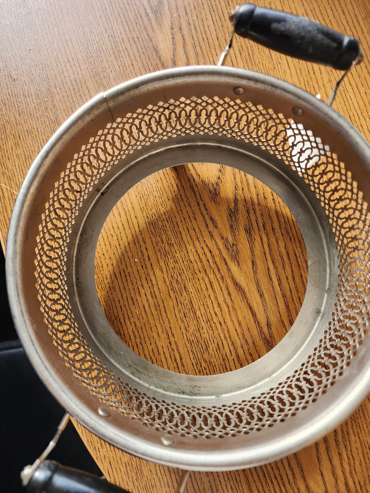 Replacement Metal Stand for vtg Small Round Oven Crock Pot 7"