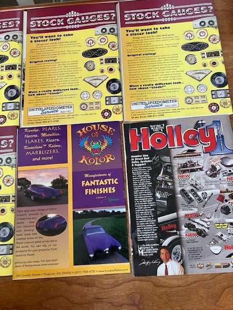 Rod & Custom Magazines - Lot of 10 - Year 1999