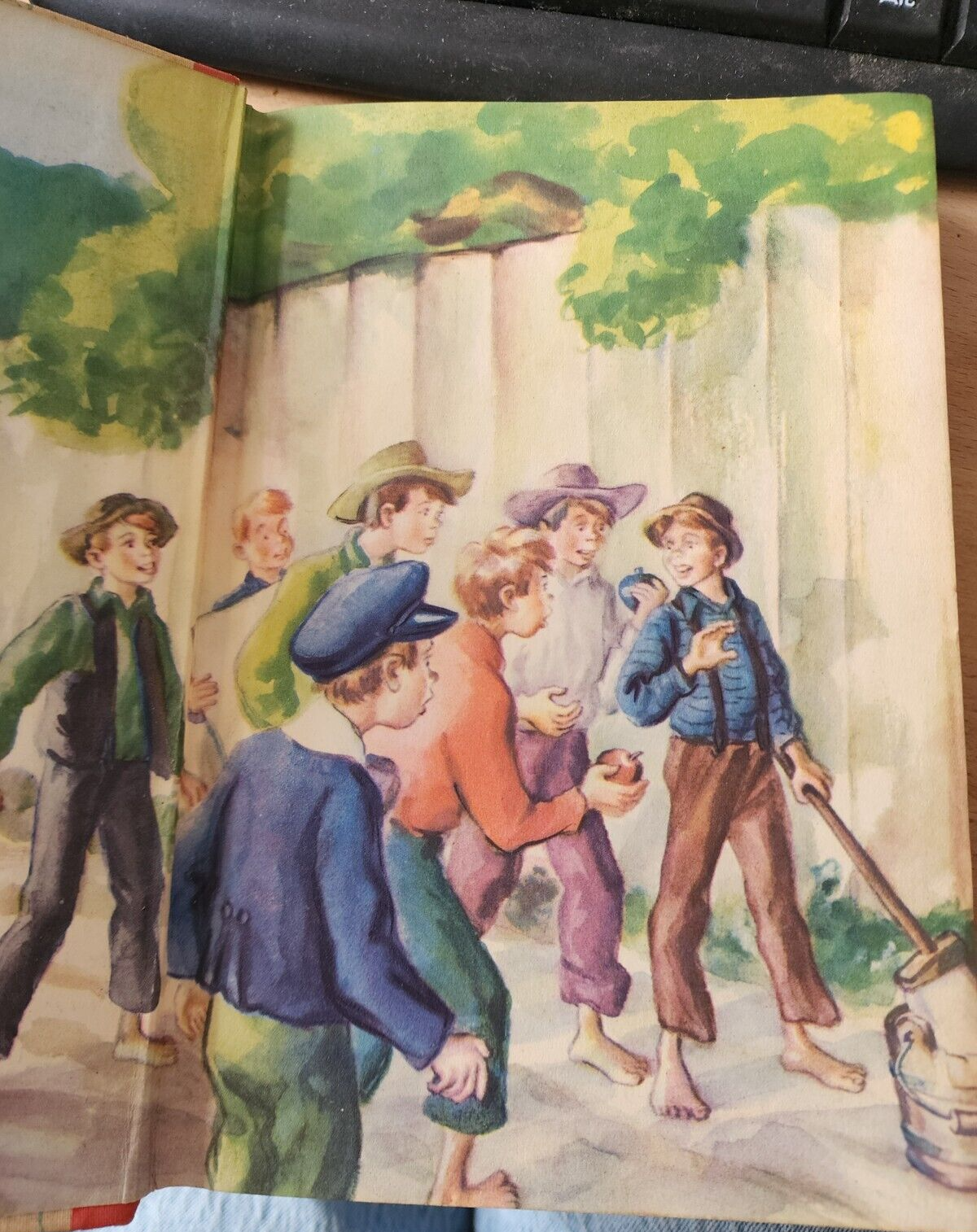 The Adventures Of Tom Sawyer Mark Twain Illustrated Junior Library 1948