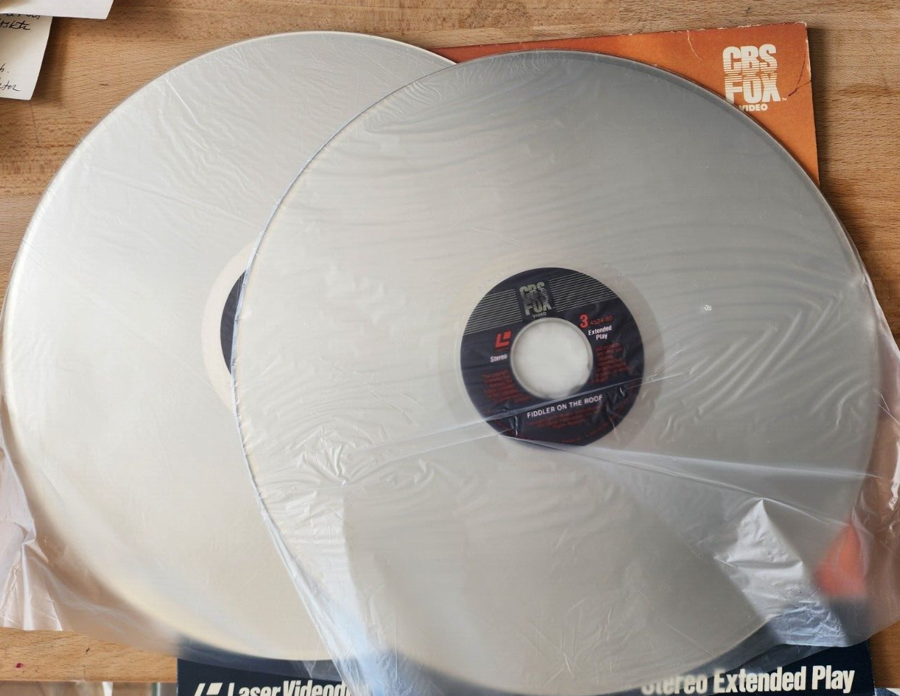 Fiddler On The Roof (1971) Deluxe Letter-Box Edition 2-Laser Disc Videodisc