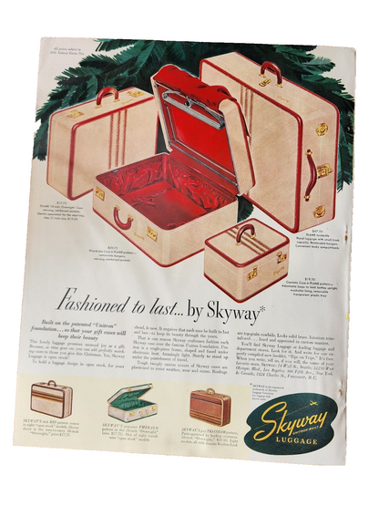 1947 DECEMBER HOLIDAY MAGAZINE ARIZONA