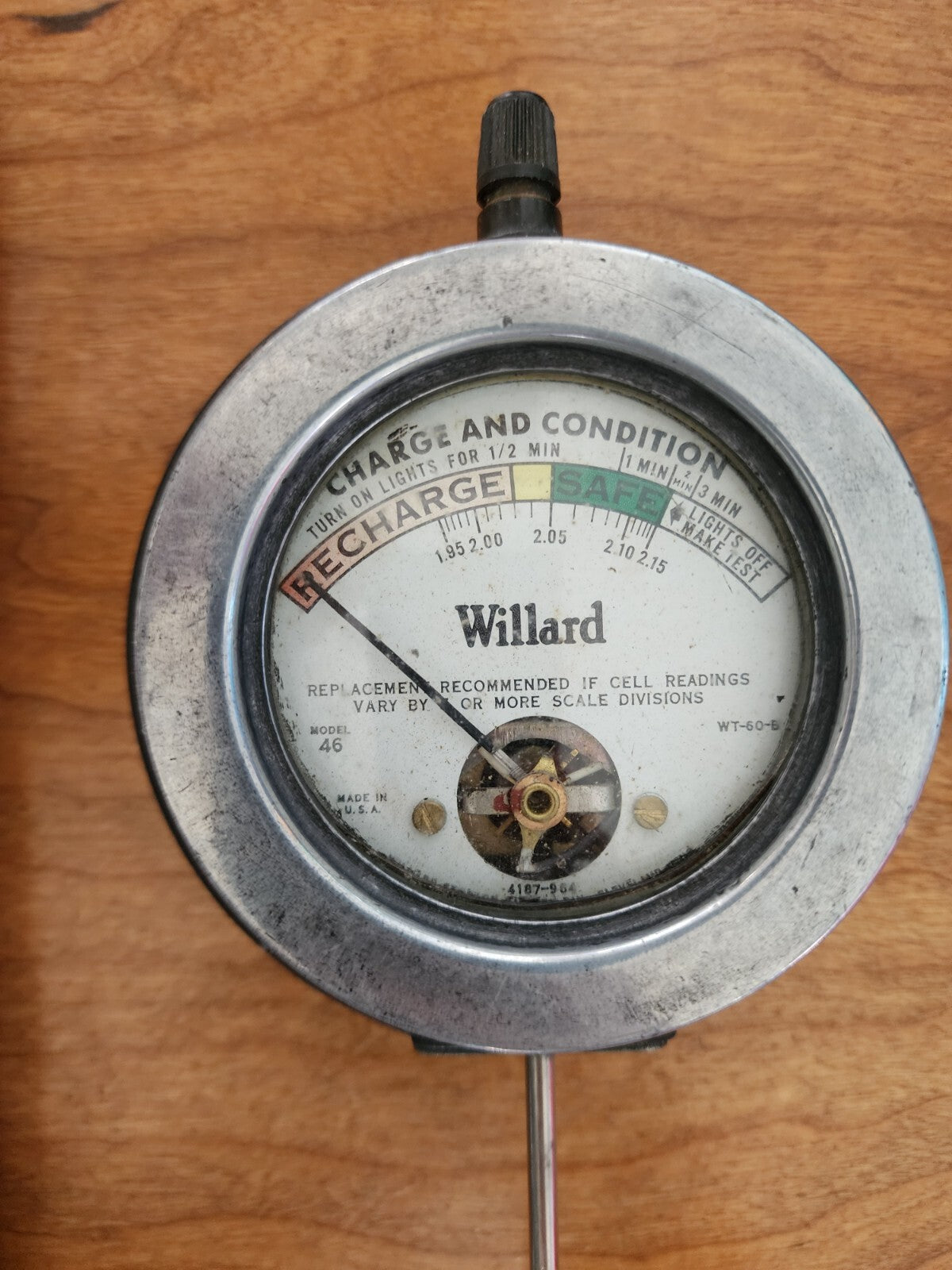 Willard MODEL WT-60-B Charge & Condition