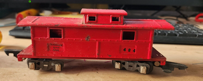 Vtg American Flyer Pre-war O Gauge #484 Caboose