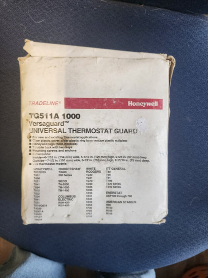 New w/ box Honeywell TG511A 1000 Versaguard Universal Thermostat Guard