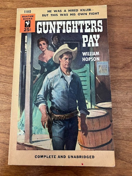 Bantam Books - Gunfighters Pay by William Hopson