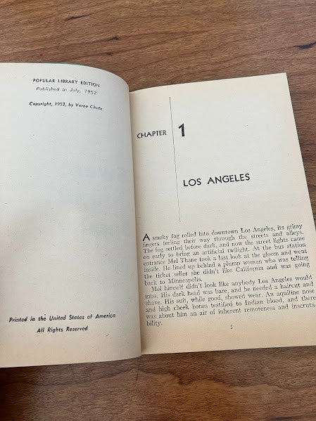 Popular Library - 1952 SWEET DEADLY by VERNE CHUTE