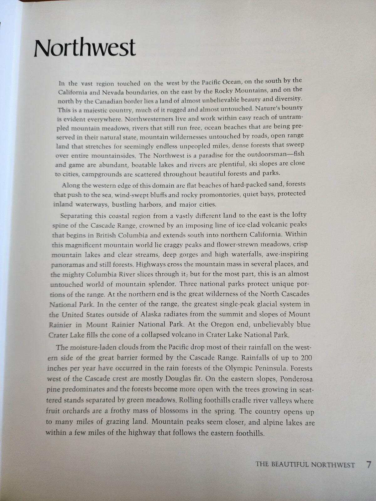 The Beautiful Northwest A Sunset Pictorial 1970 - HC GOOD