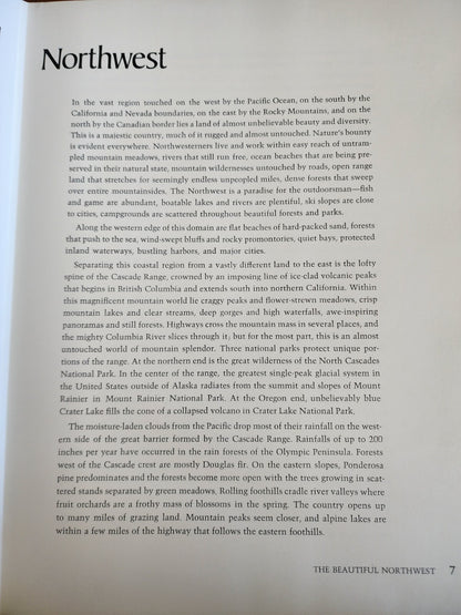 The Beautiful Northwest A Sunset Pictorial 1970 - HC GOOD