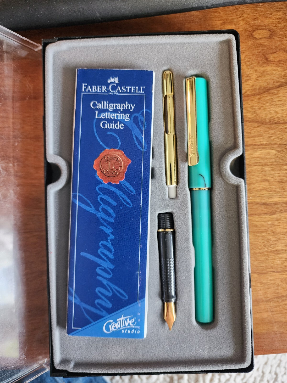 Faber-Castell Calligraphy Lettering Guide Pen - Black Ink