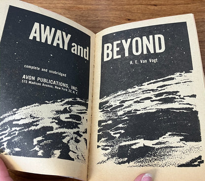 AWAY AND BEYOND by A.E. Van Vogt Avon