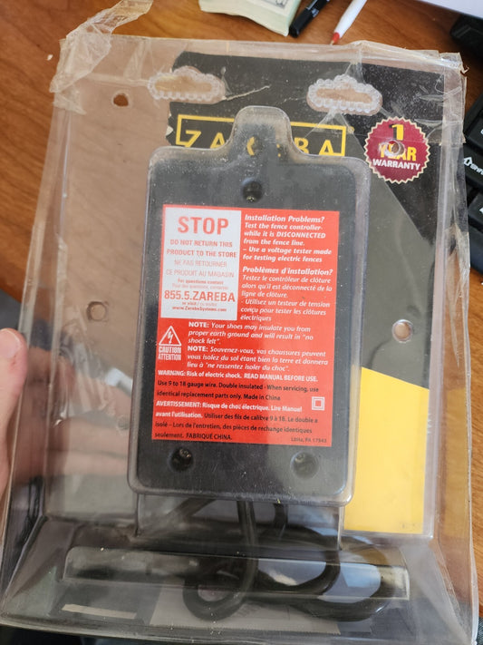 Zareba 2-Mile Low Impedance Electric Fence Controller # EAC2M-Z