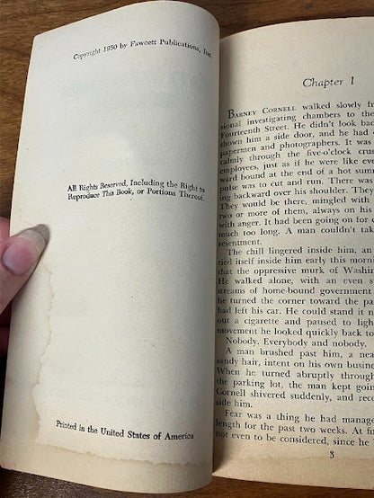 Vintage Paperback - Edward Ronns: STATE DEPARTMENT MURDERS