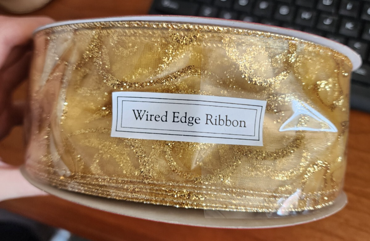 Christmas Value Ribbon 00 2.5" x 90' Jumbo Roll 2012
