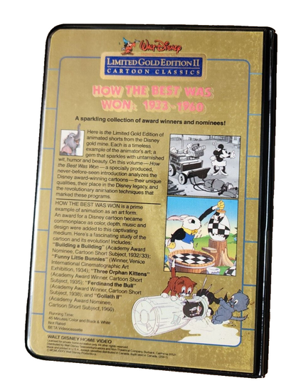 How the Best Was Won: 1933-1960 BETA Disney Limited Gold Edition II