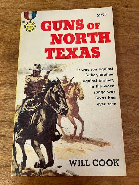 Gold Medal Books by Will Cook - lot of 2