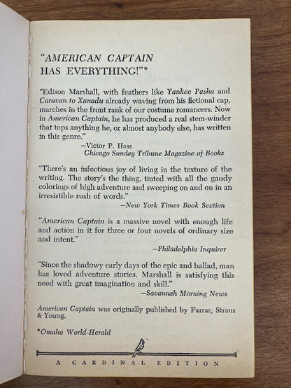 Vtg Paperbacks - Cardinal Books - lot of 4