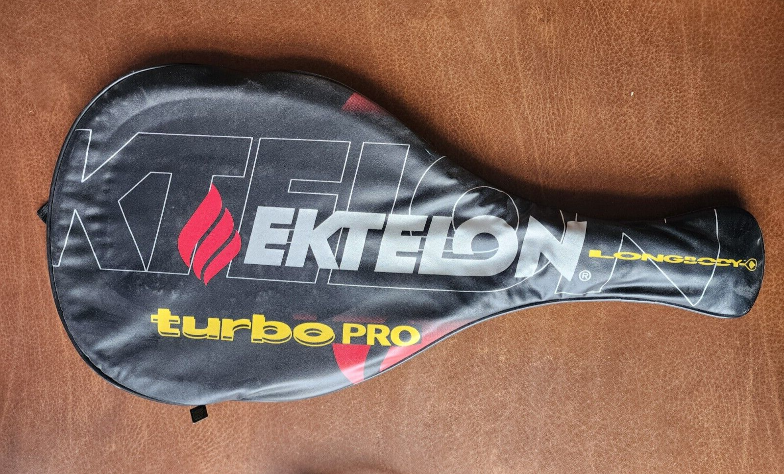 Ektelon Fusion Turbo Pro Longbody Racquetball Racket with carry case