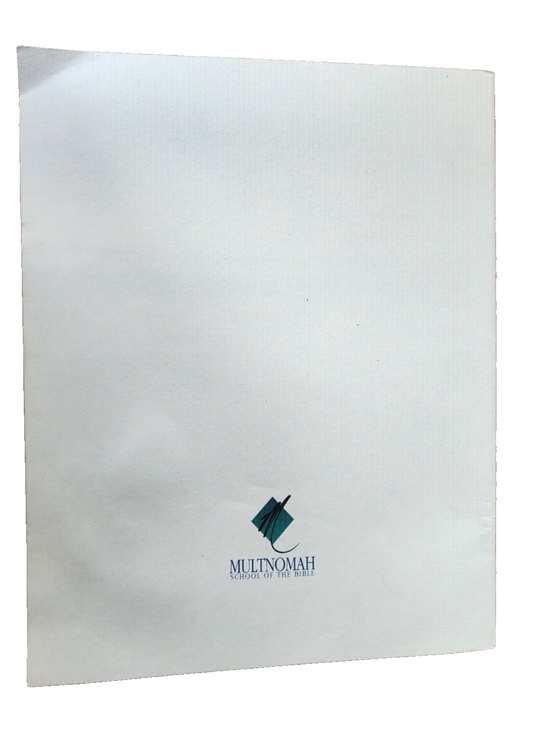 1991 Multnomah School Of The Bible Catalog Issue
