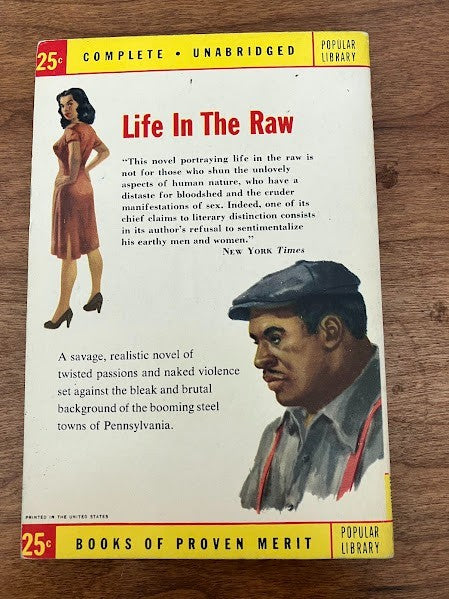 Popular Library - Blood On the Forge by William Attaway