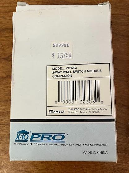 X-10 PRO PLW01 - Wall Switch Module - Home Security Box