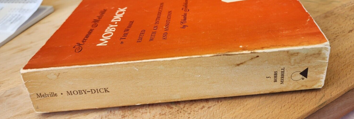 Herman Melville Moby Dick or the whale the library of literature 1964