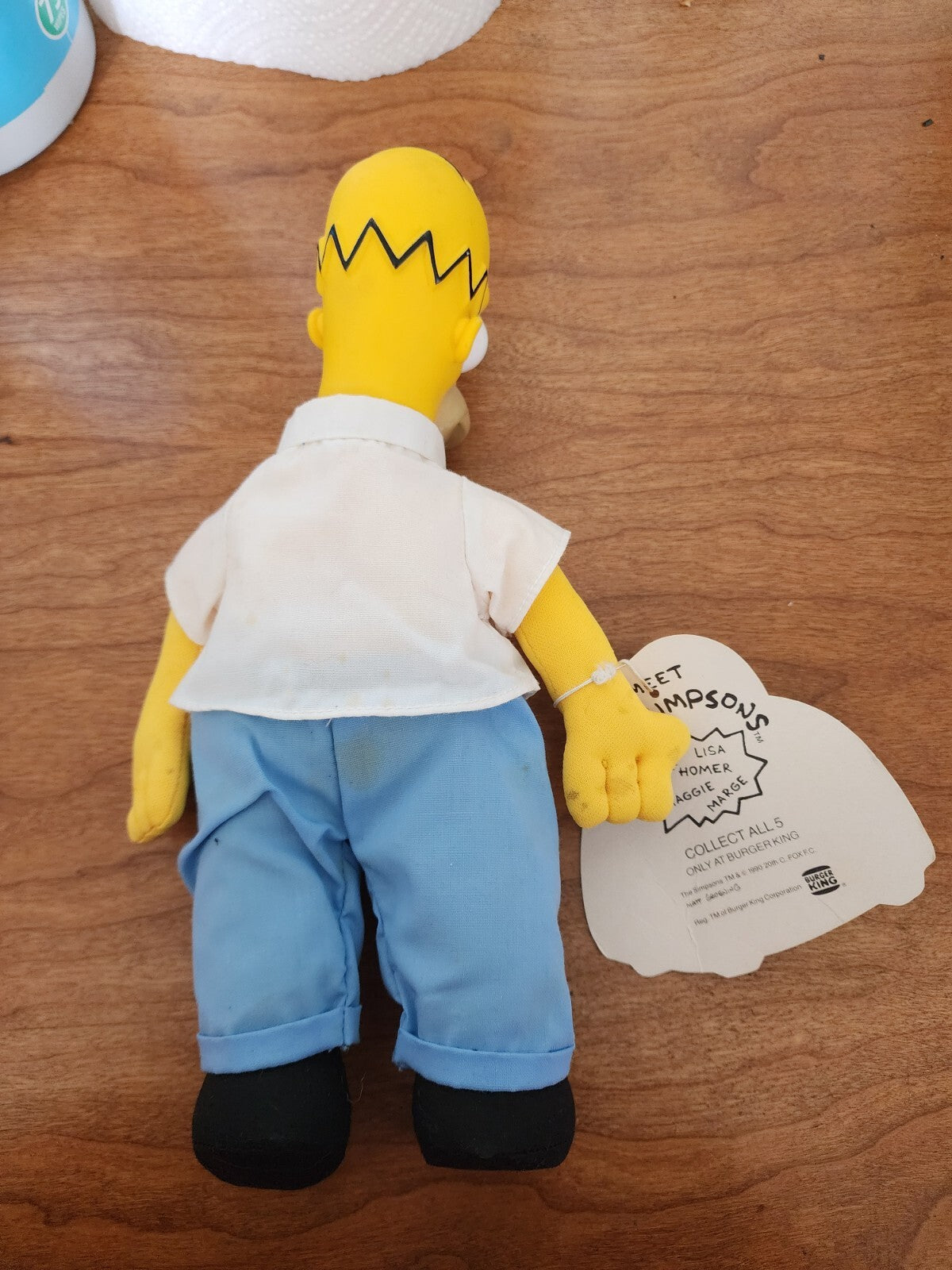 1990 - Burger King & Meet The Simpsons - Homer Doll