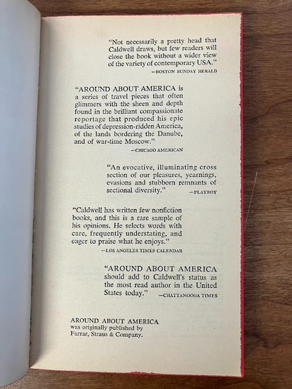 Vtg Paperbacks by Erskine Caldwell - lot of 5