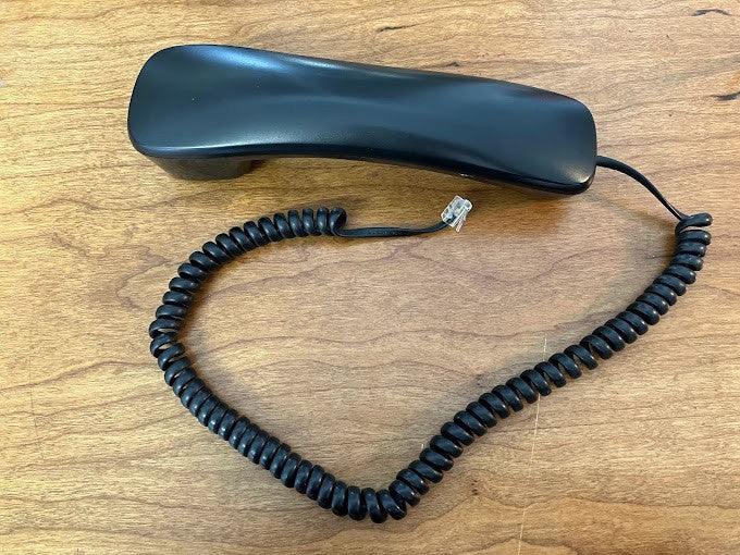 Landline - Corded Black Phone - Working