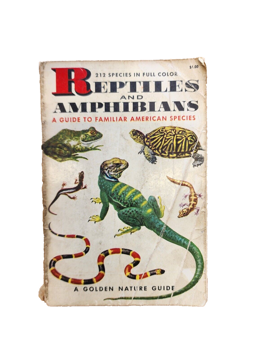 Reptiles and Amphibians A Golden Nature Guide 212 Species In Full Color 1956