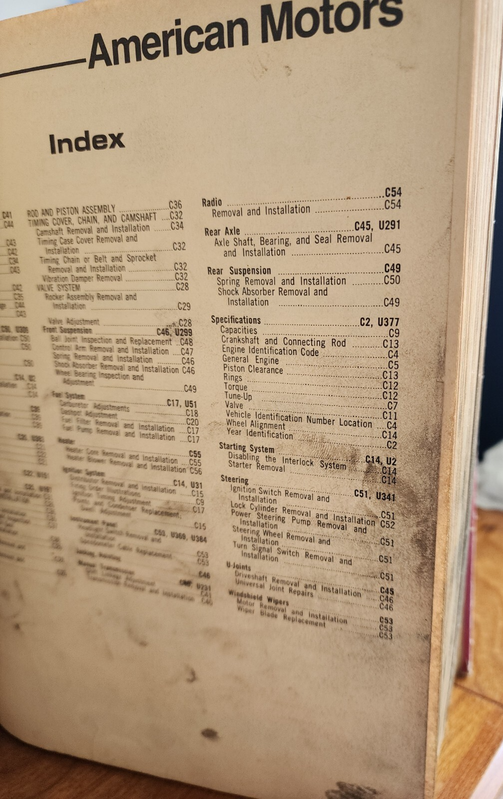 Vtg Chilton's Auto Repair Manual 1978 "American cars from 71 - 78" HC