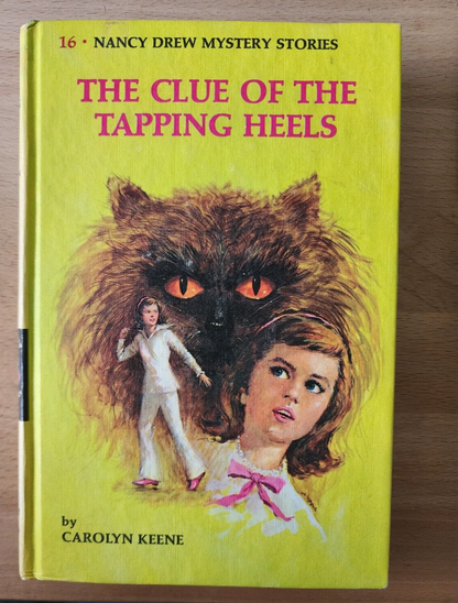 1969 Nancy Drew: The Clue of the Tapping Heels #16 - Carolyn Keene Hardcover