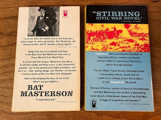 Bantam Books - Bat Masterson and Company Q by Richard O'Connor