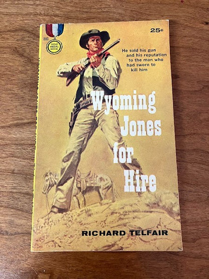 Gold Medal WESTERNS by Jonas Ward - lot of 2