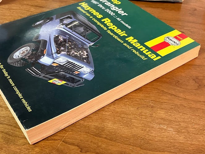 Jeep Wrangler 1987-00 All Models - Haynes Repair Manual