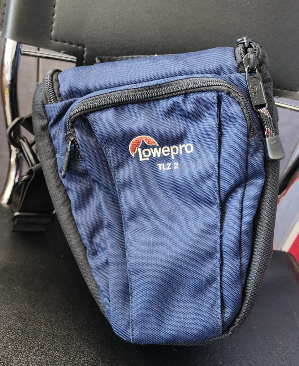 Lowepro Camera Bag TLZ 2 Blue with Handle & Shoulder Strap