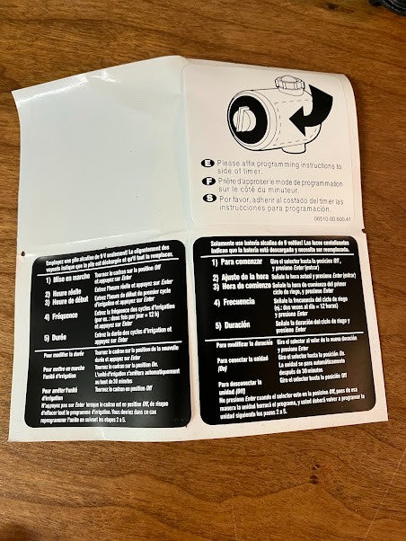 Melnor AquaTimer - Model 3015 - Electronic Water Timer