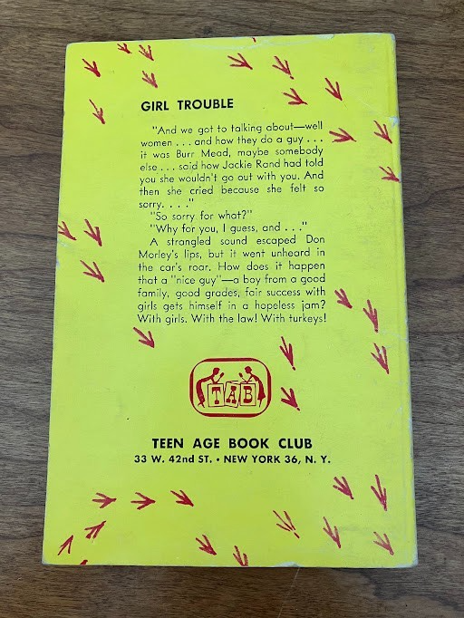 Vintage Paperback - James L. Summers: GIRL TROUBLE