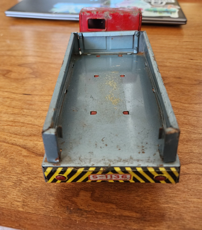Vintage Japan Friction Truck Toy (license plate s-1136)