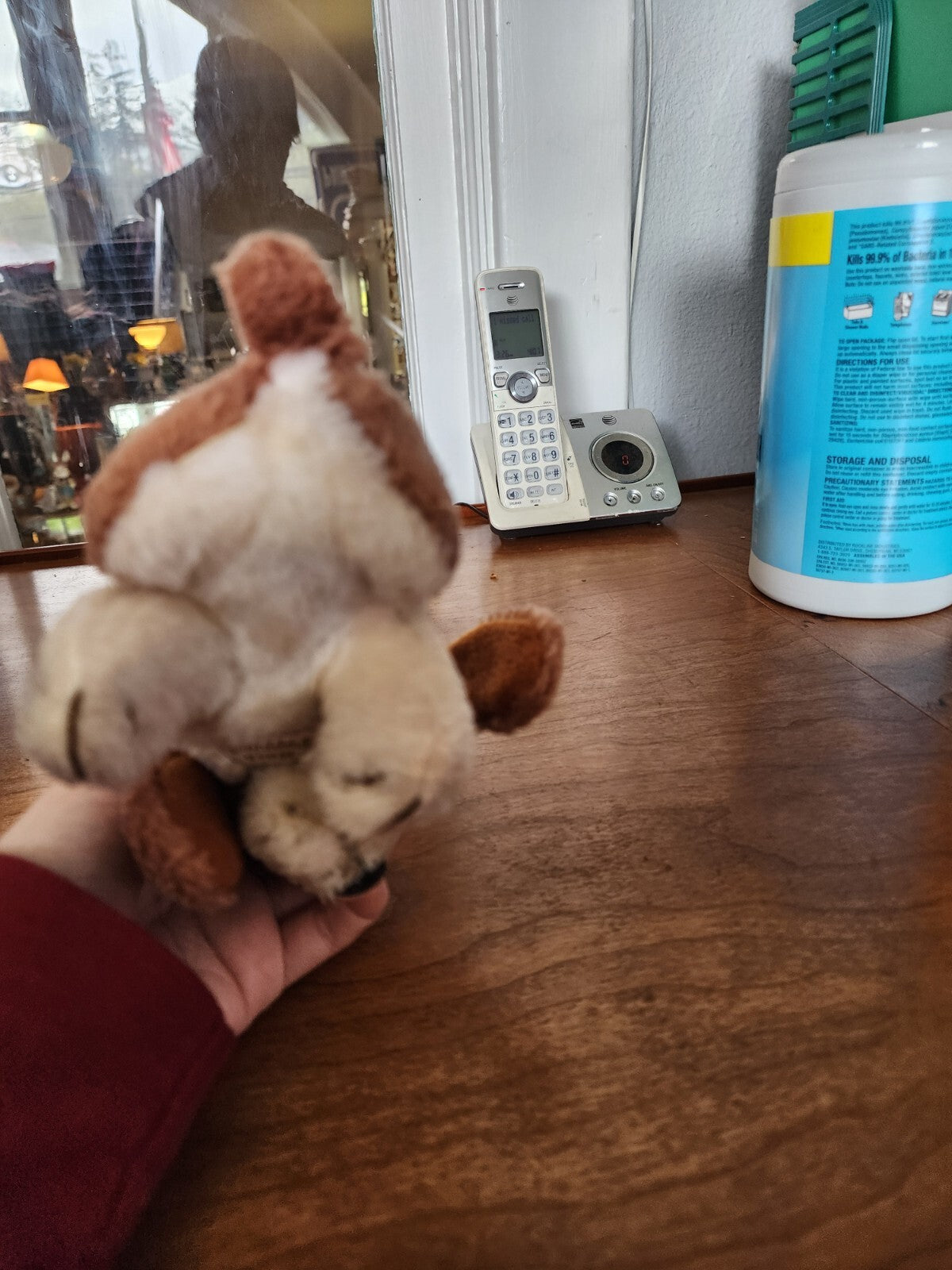 Vinntage Hush Puppy BASSET HOUND DOG 5" Plush